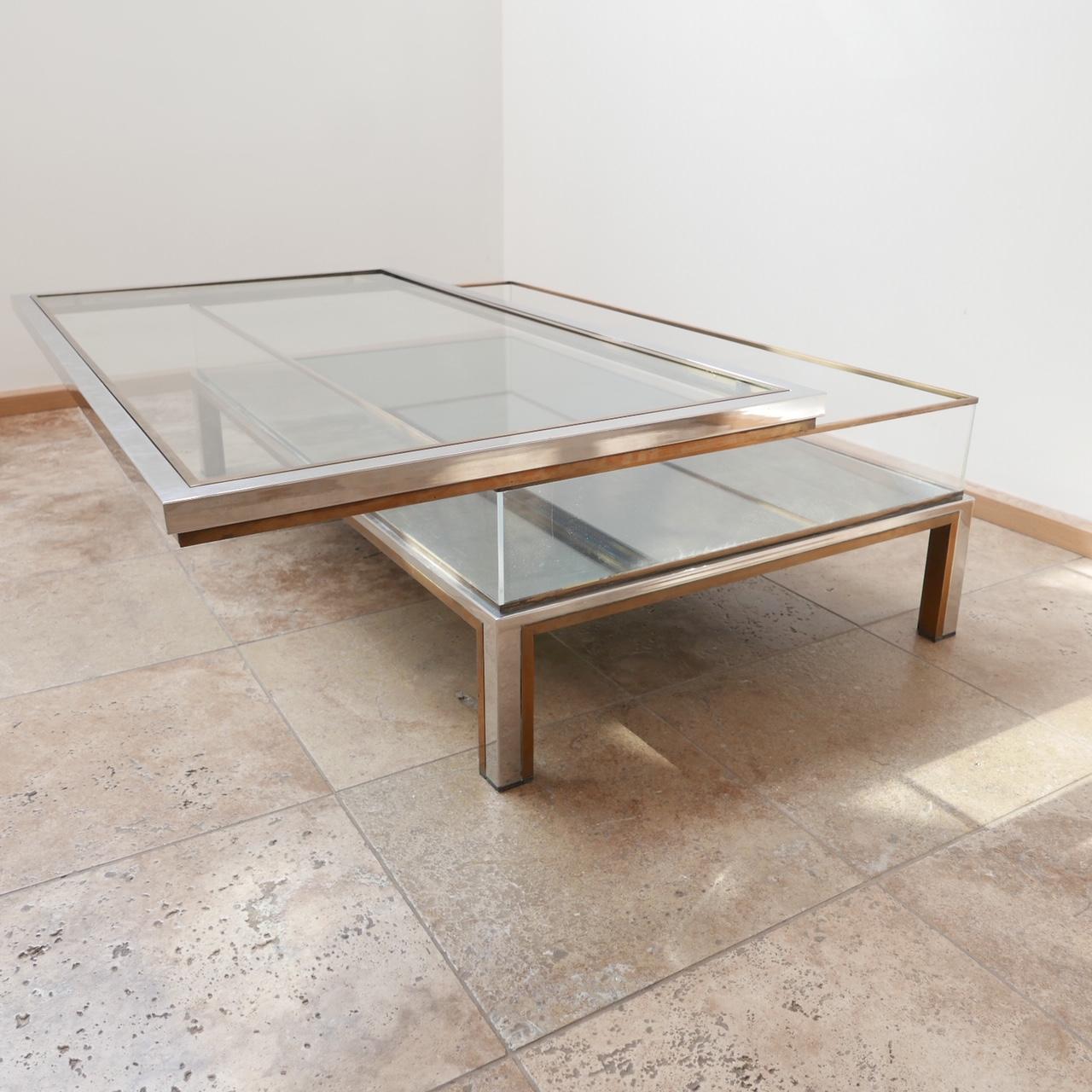 French Midcentury Vitrine Coffee Table 1