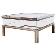 French Midcentury Vitrine Coffee Table