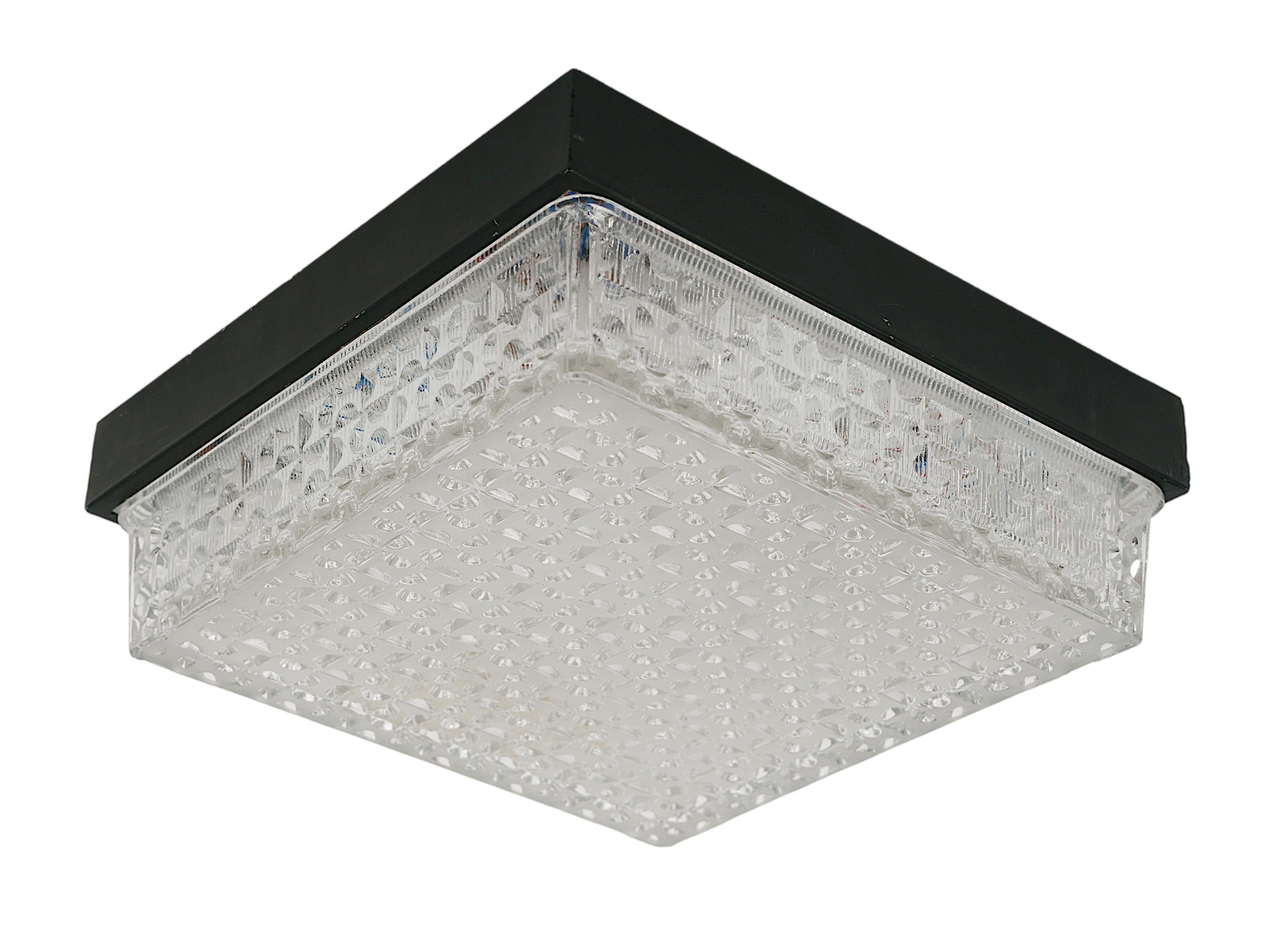 Lampada da parete o da incasso francese di metà secolo, anni '70 in vendita 6