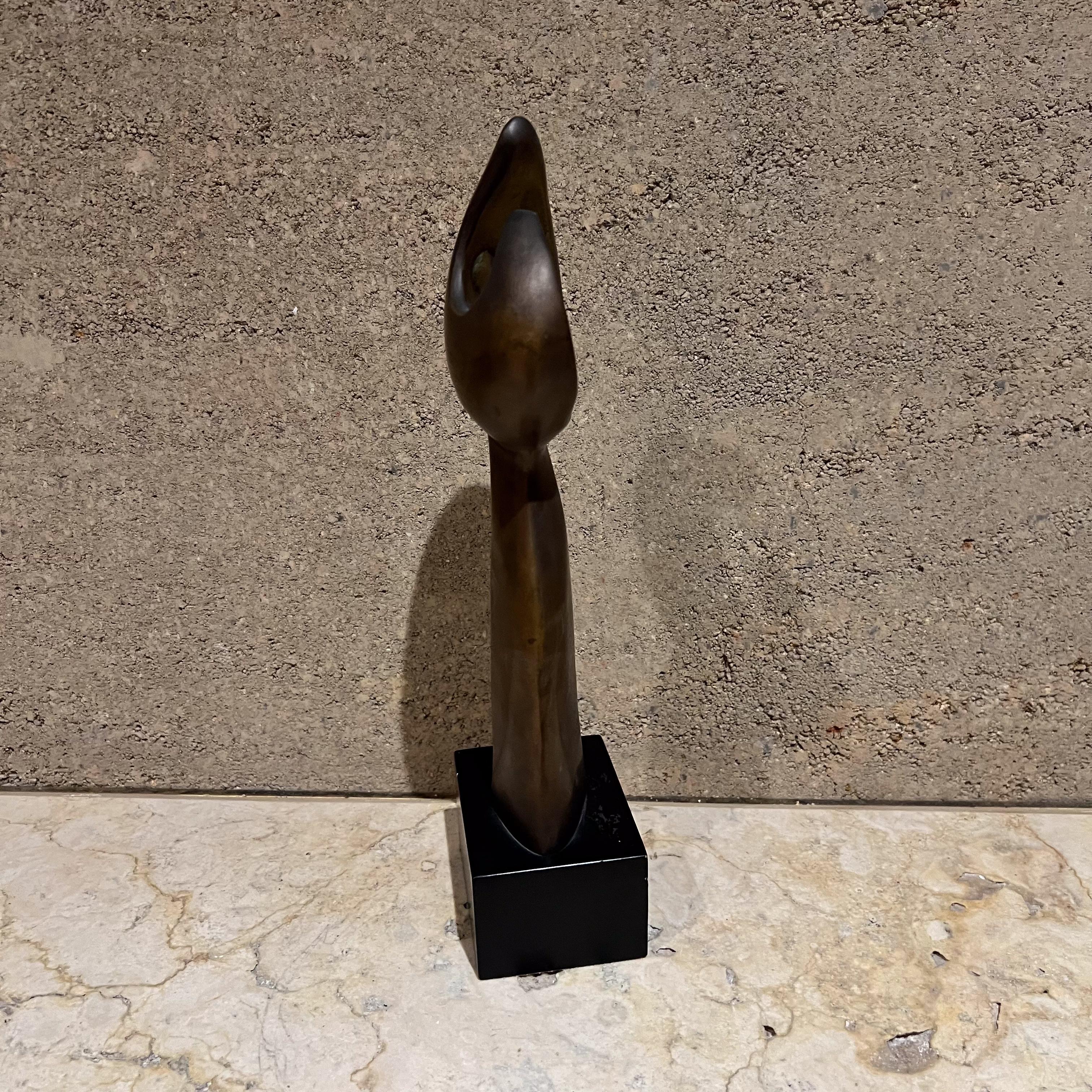 Bronzo Scultura astratta francese in bronzo del Medioevo in vendita