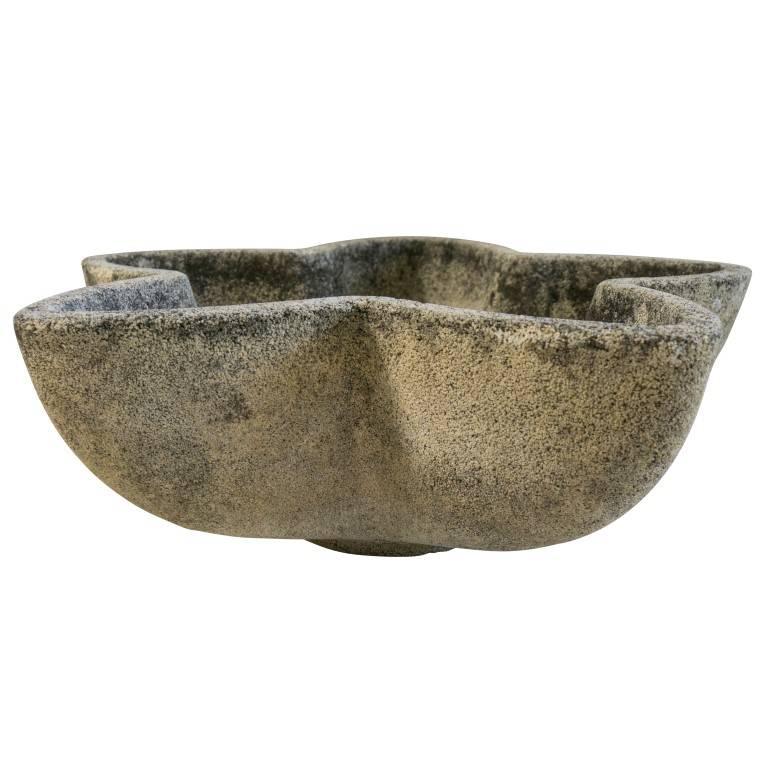 Keeping your interior design light and fun without clashing with the antique aesthetic this cement star shaped planter has a natural patina and leaves a lasting impression.