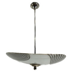 Vintage French Midcentury Chandelier
