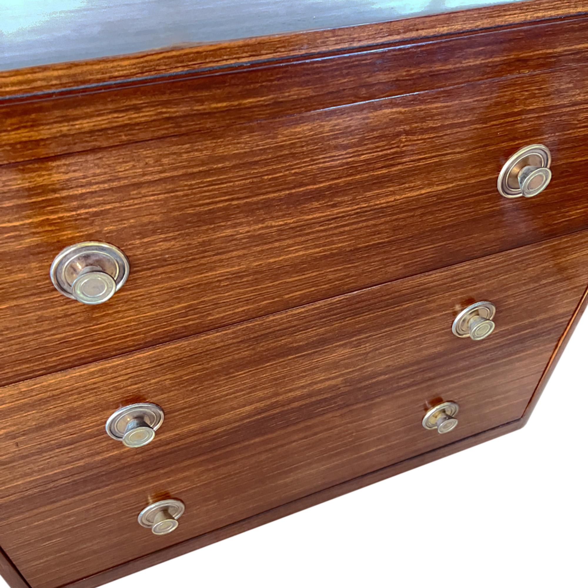 Mid-20th Century French Midcentury Chest of Drawers For Sale