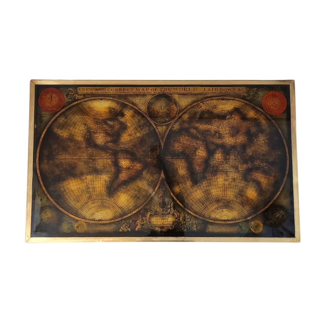 Französisch Mitte des Jahrhunderts  Couchtischkarte/Schirmkarte, Maison Jansen im Angebot 10
