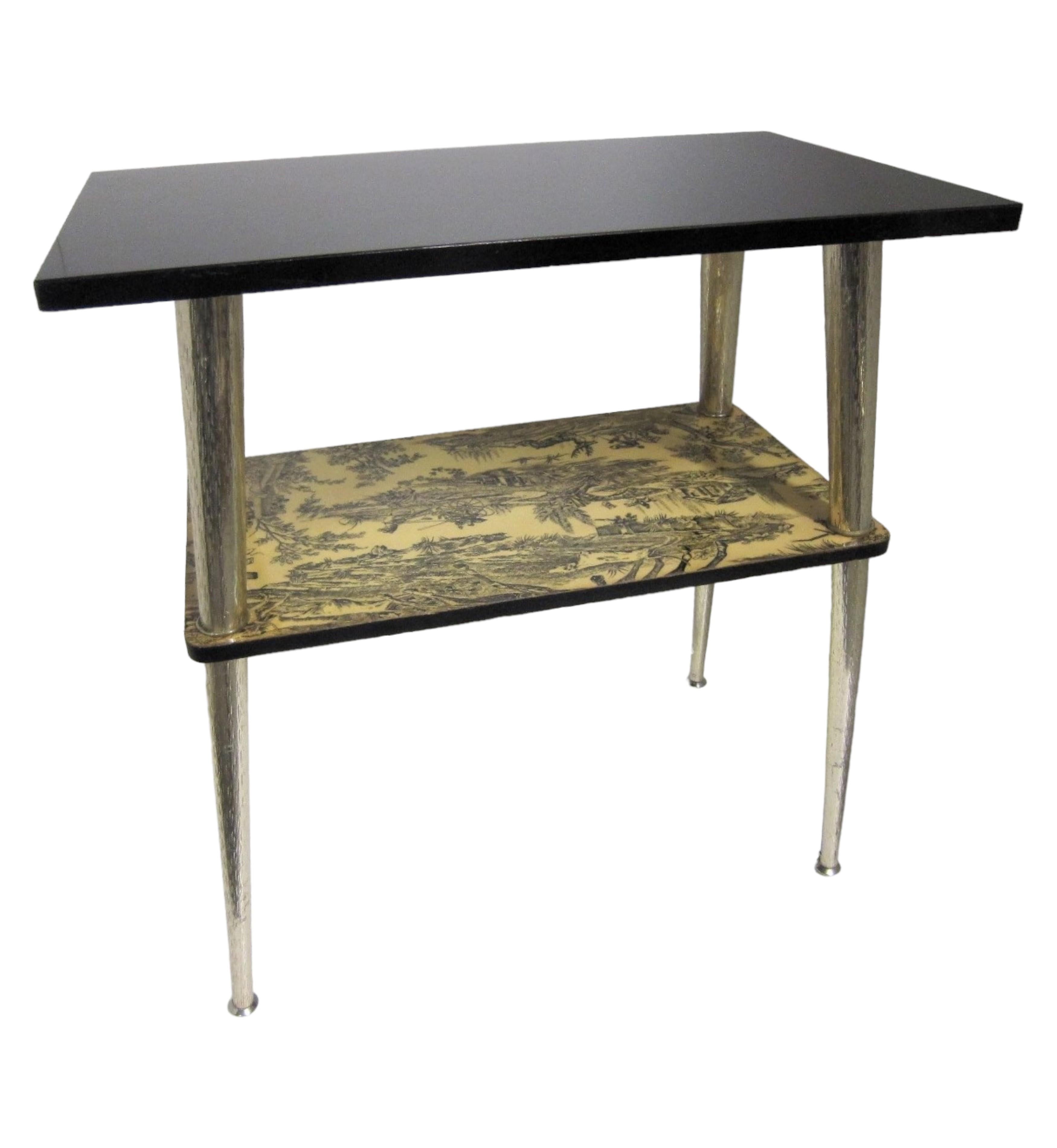 French Midcentury dessert table / bar/ console/ plant stand/ side table For Sale 8