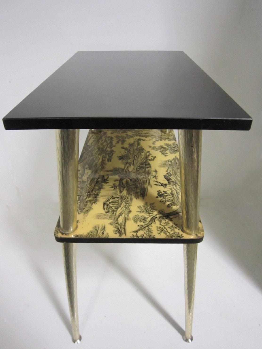 French Midcentury dessert table / bar/ console/ plant stand/ side table For Sale 3