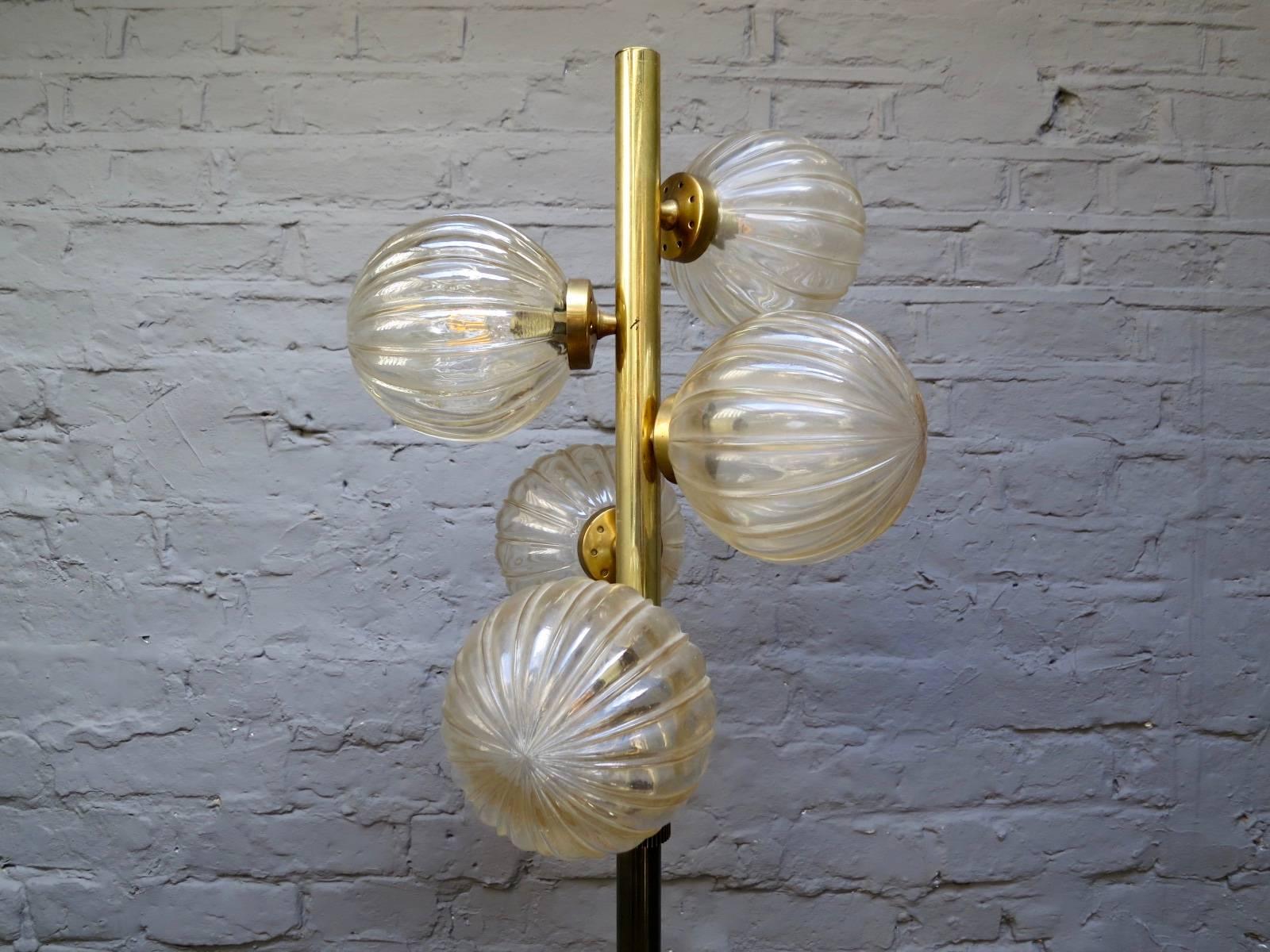 French Midcentury Floor Lamp In Good Condition In London, GB