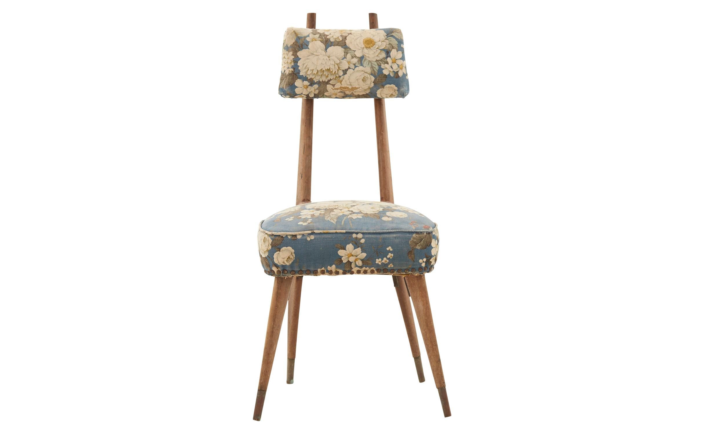 floral dining chairs