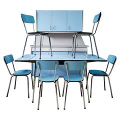 French Midcentury Formica Dinette Set by SIF