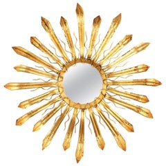 Metal Sunburst Mirrors