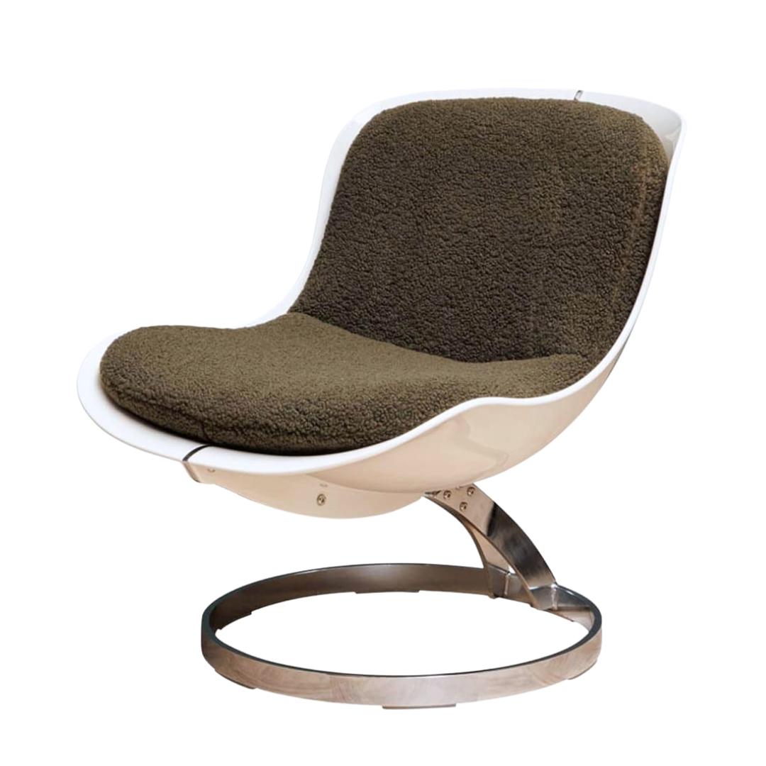 Mid-Century Modern Fauteuil Vintage Goldfinger, Greene & Greene, Michel Cadestin Style AGE en vente