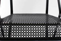 French Midcentury Mathieu Matégot 'Tube' Perforated Steel Chair
