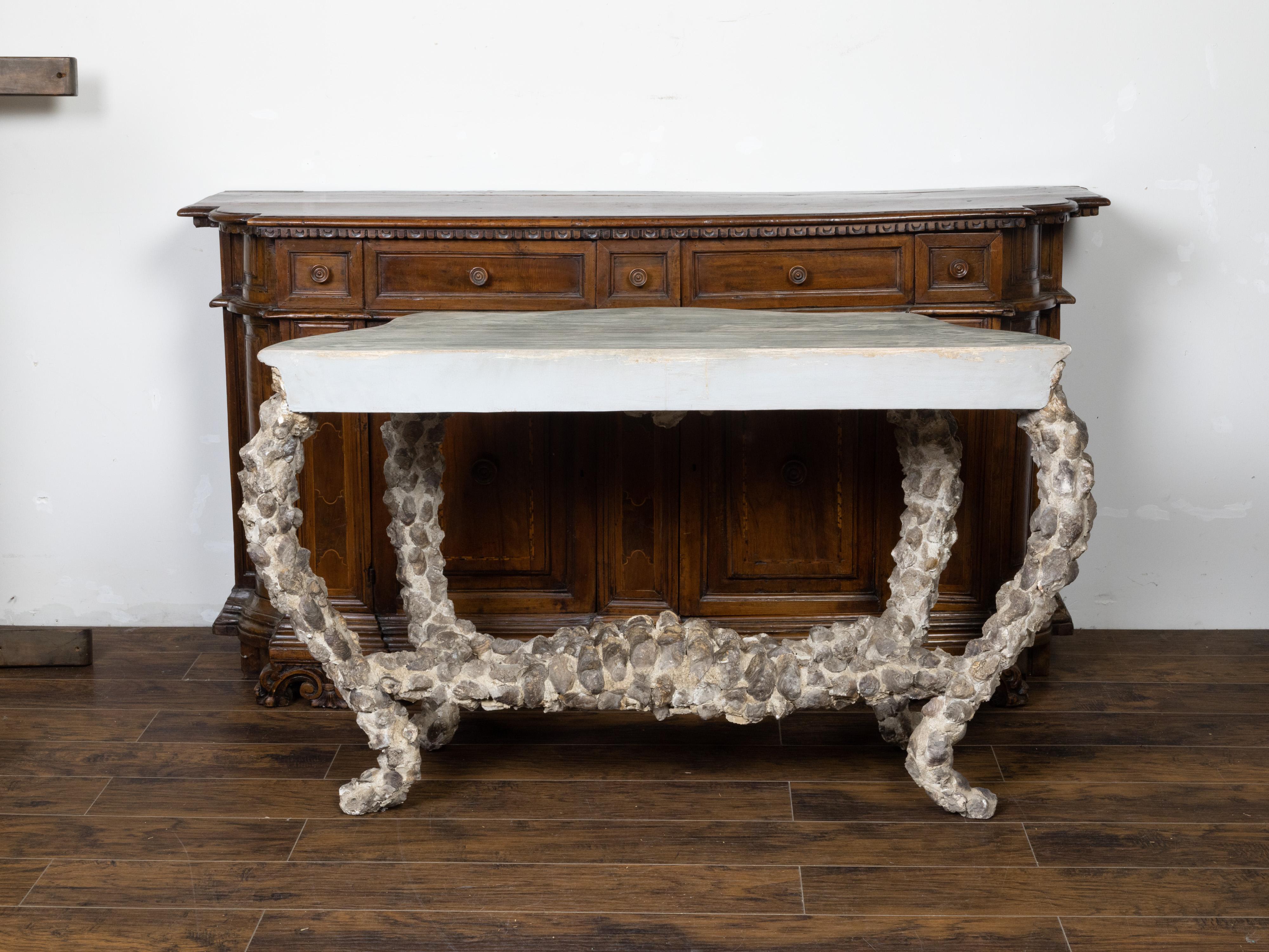oyster shell table