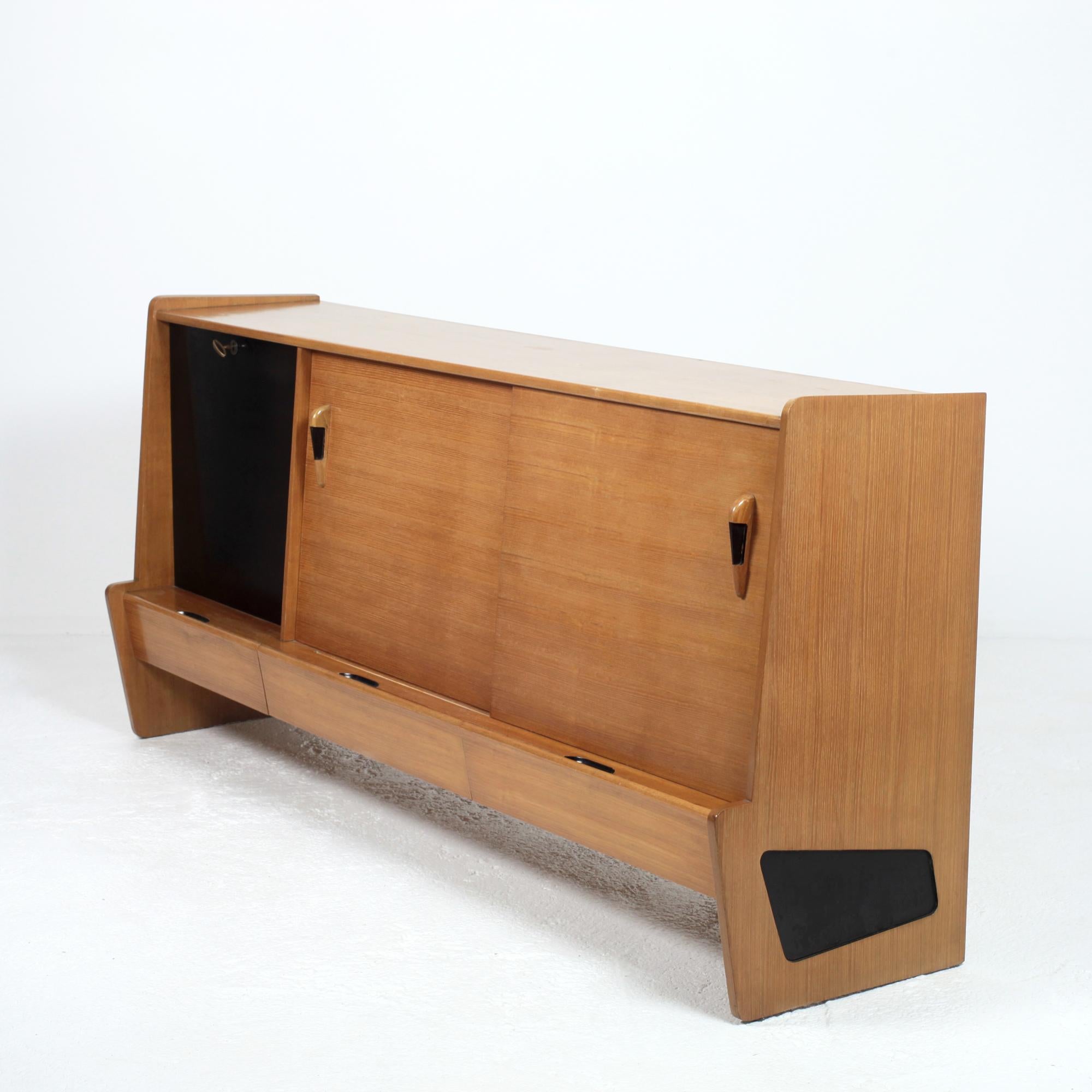 Mid-Century Modern French Midcentury Sideboard by Roche Bobois circa 1950 For Sale