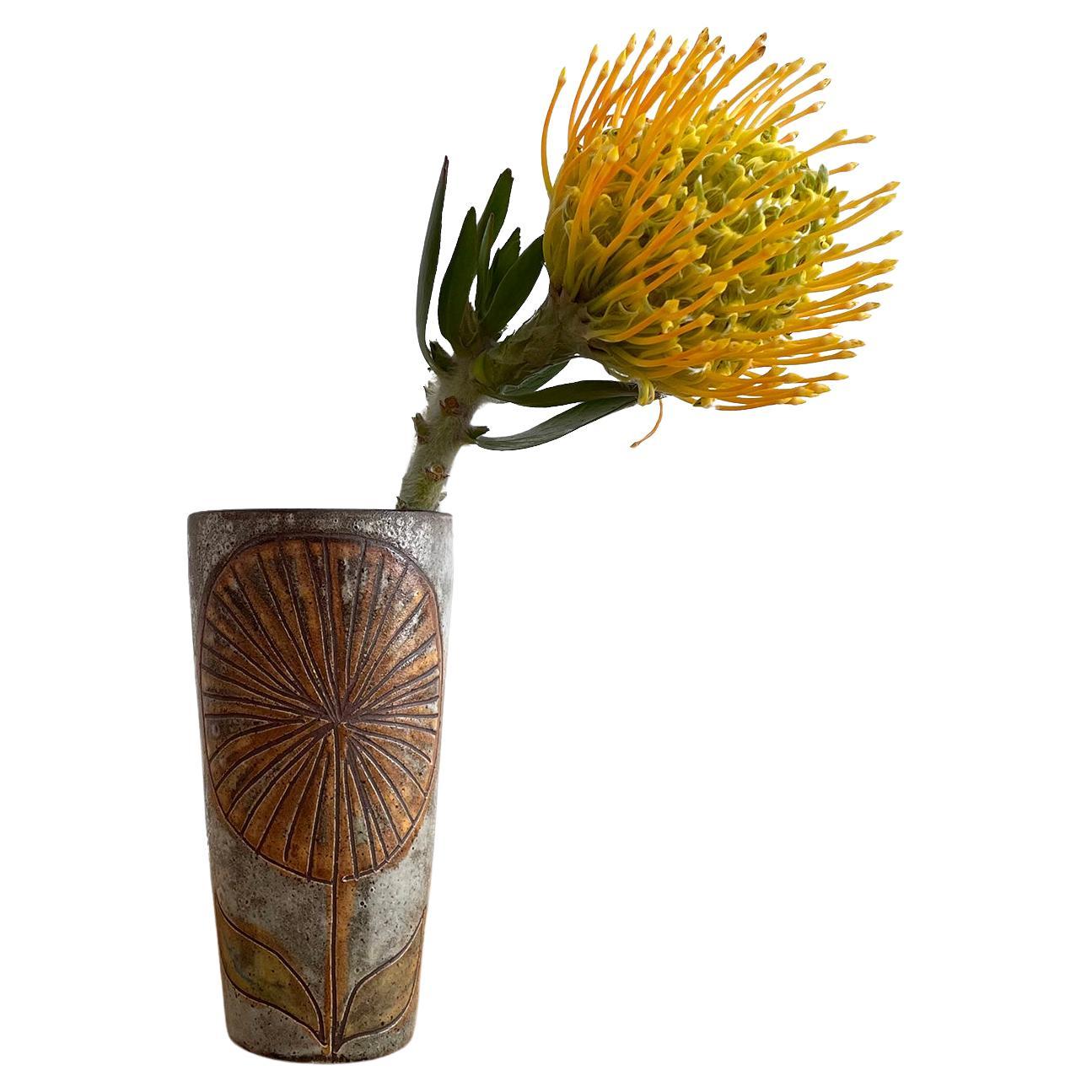 French Midcentury Vase by Alexandre Kostanda  