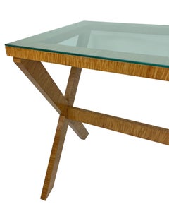 Mesita consola francesa MidcenturyFaux Bois