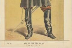 French Military Figure – Vanity Fair Men of the Day No. 10, 1870