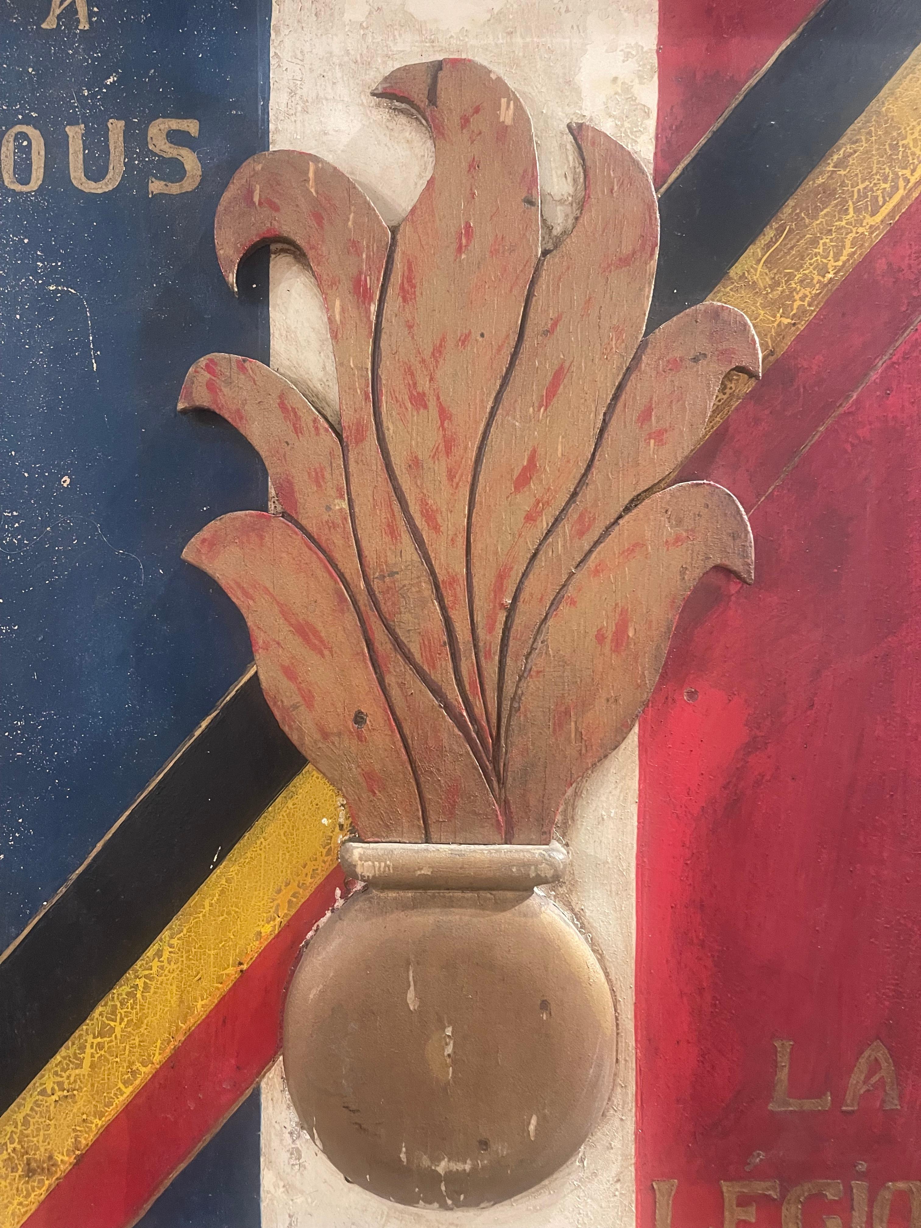 Französische Militärplakette (20. Jahrhundert) im Angebot