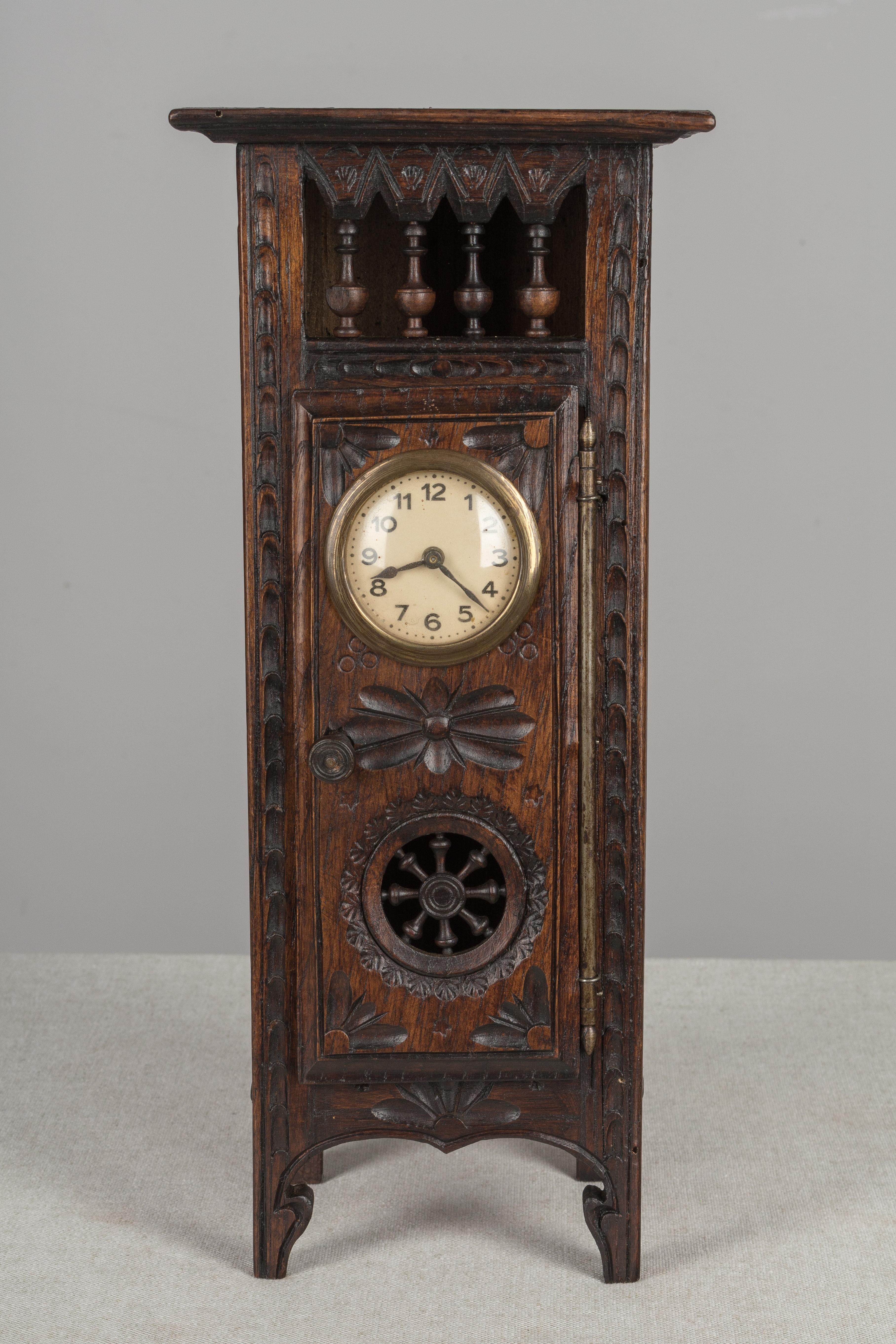 French Provincial French Miniature Brittany Clock