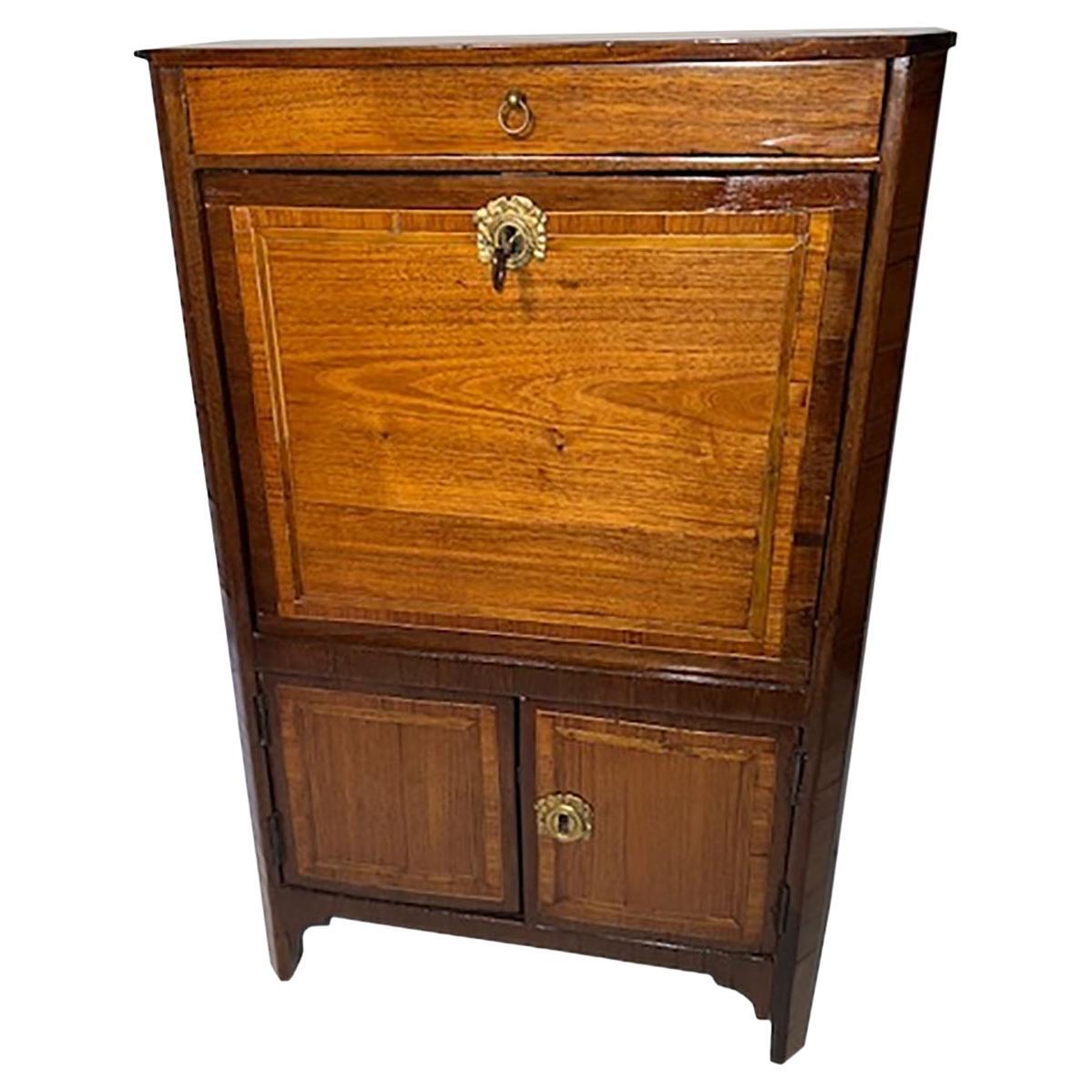 French Miniature Louis Lvi Style Secretary