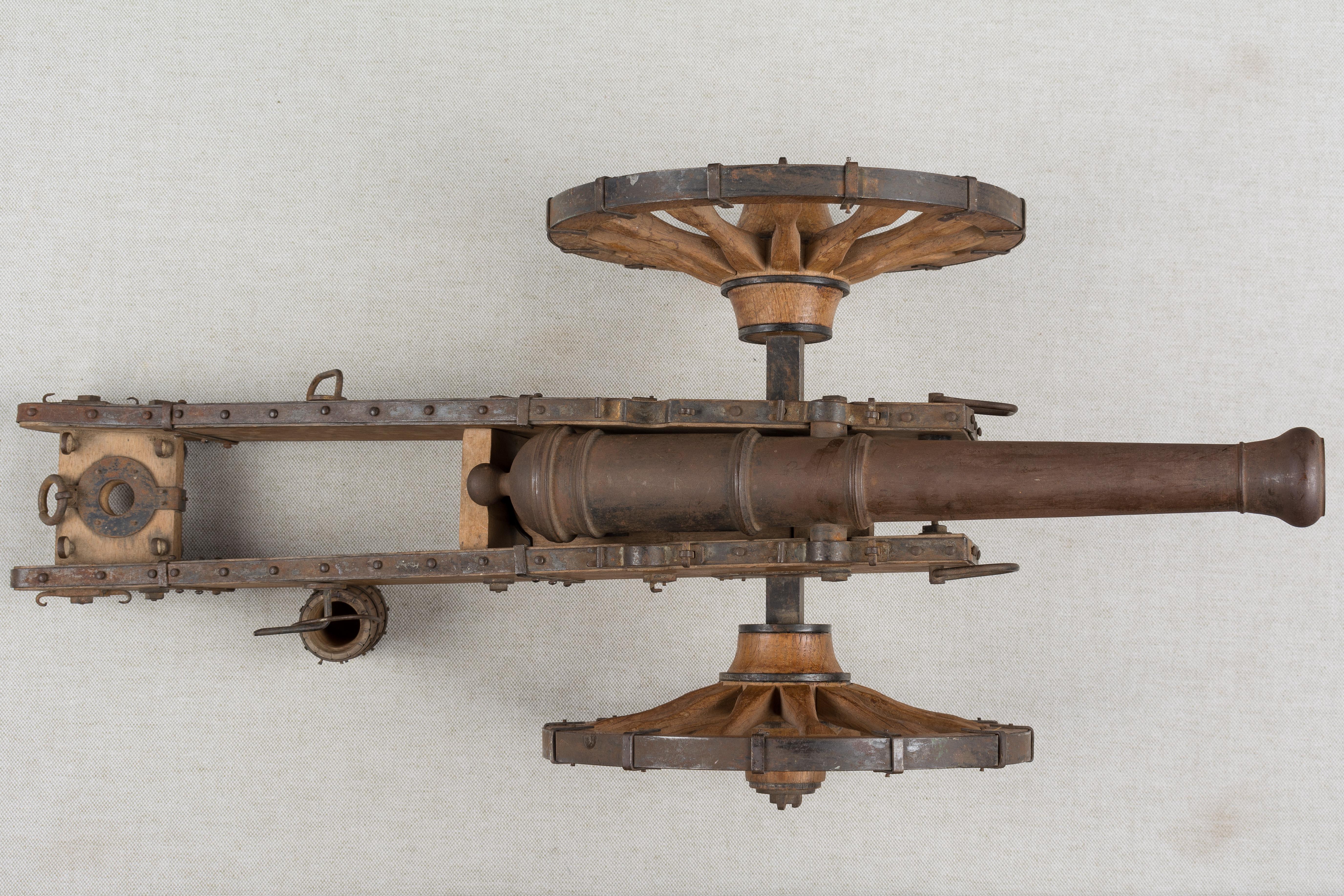 French Miniature Model Cannon 5