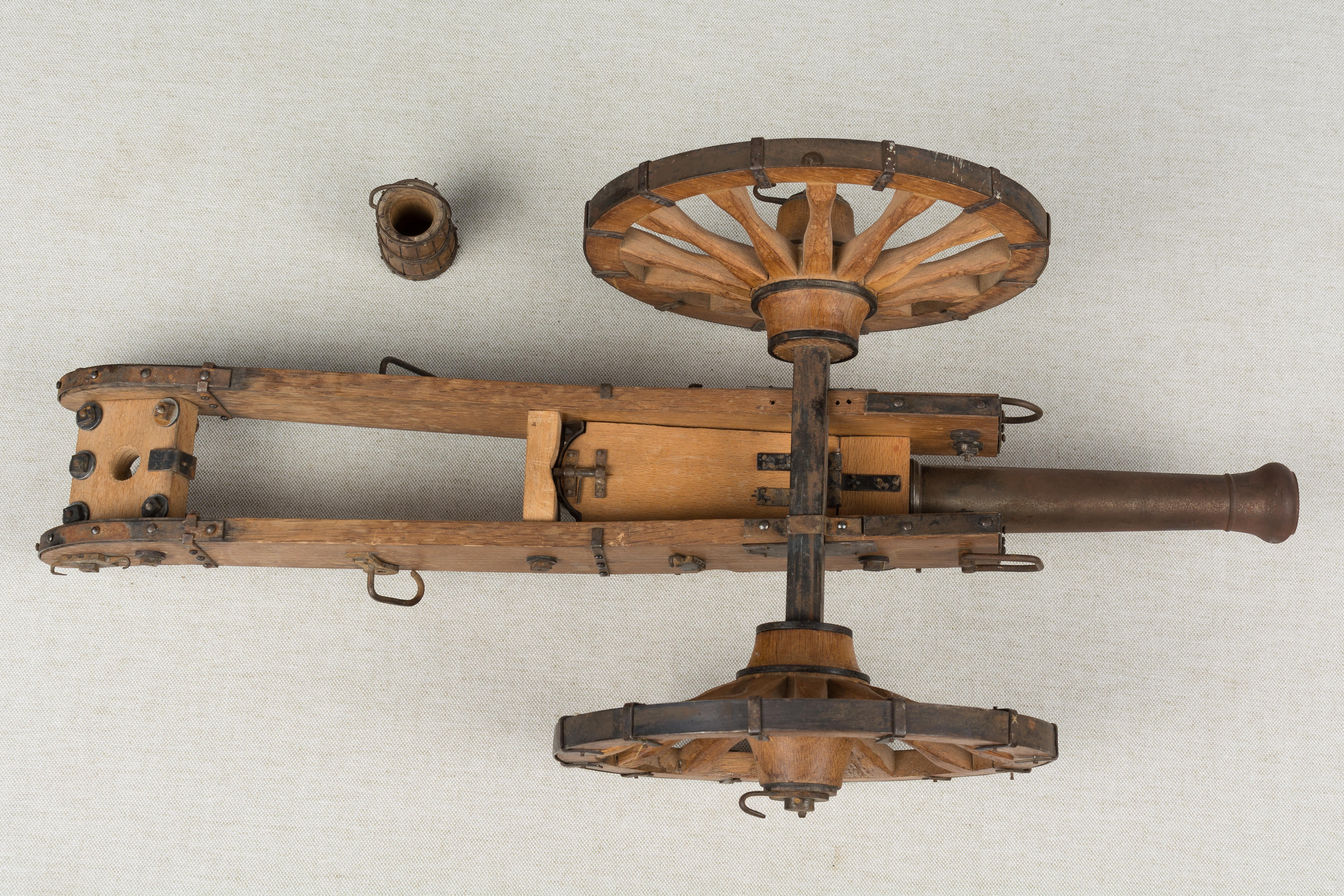 French Miniature Model Cannon 6