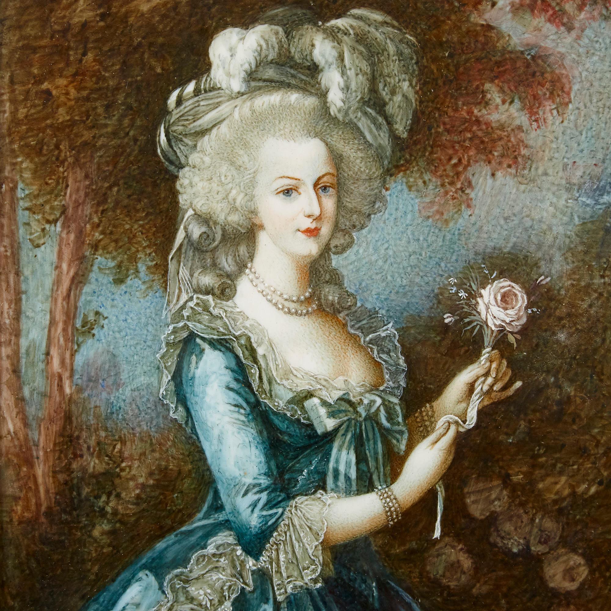 marie antoinette miniature