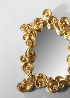 Specchio francese di Jean Boggio per Les Heritiers "les vagues