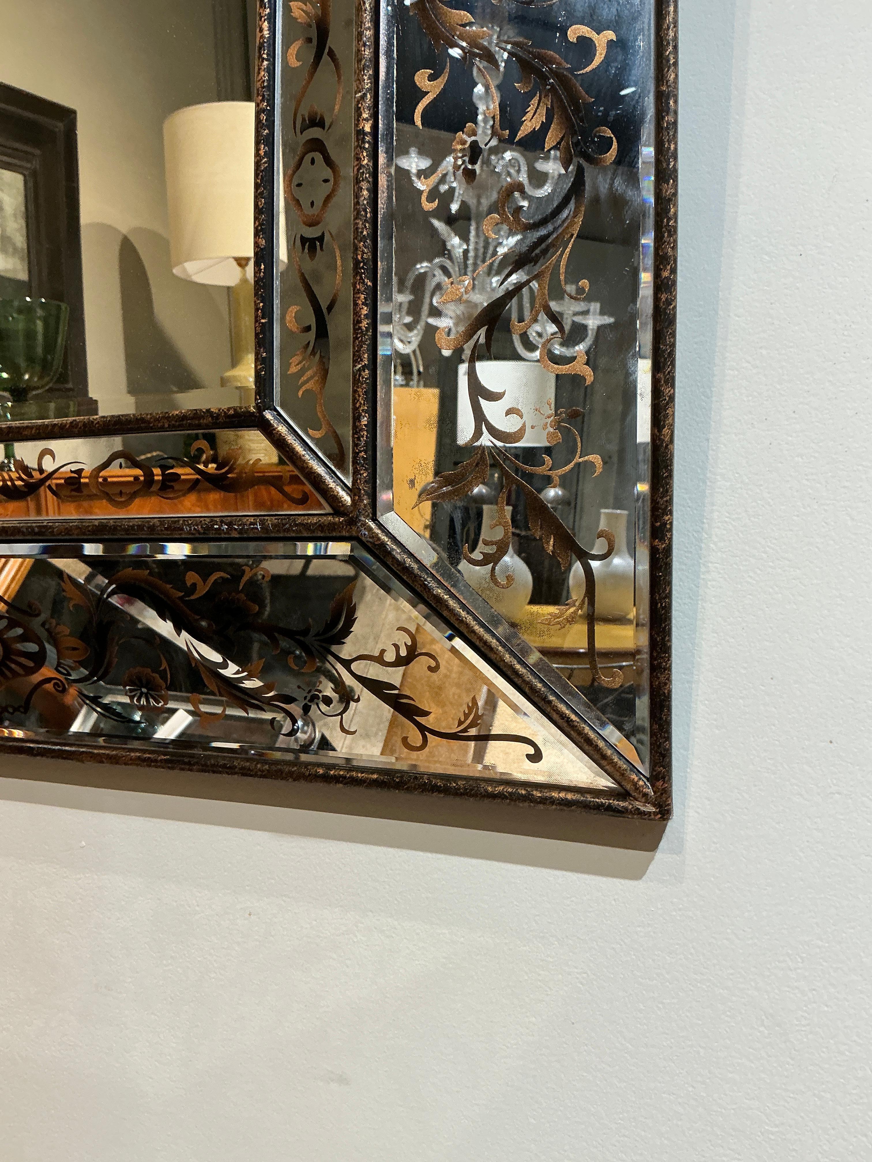 Nice French mirror circa 1950
Painted frame 