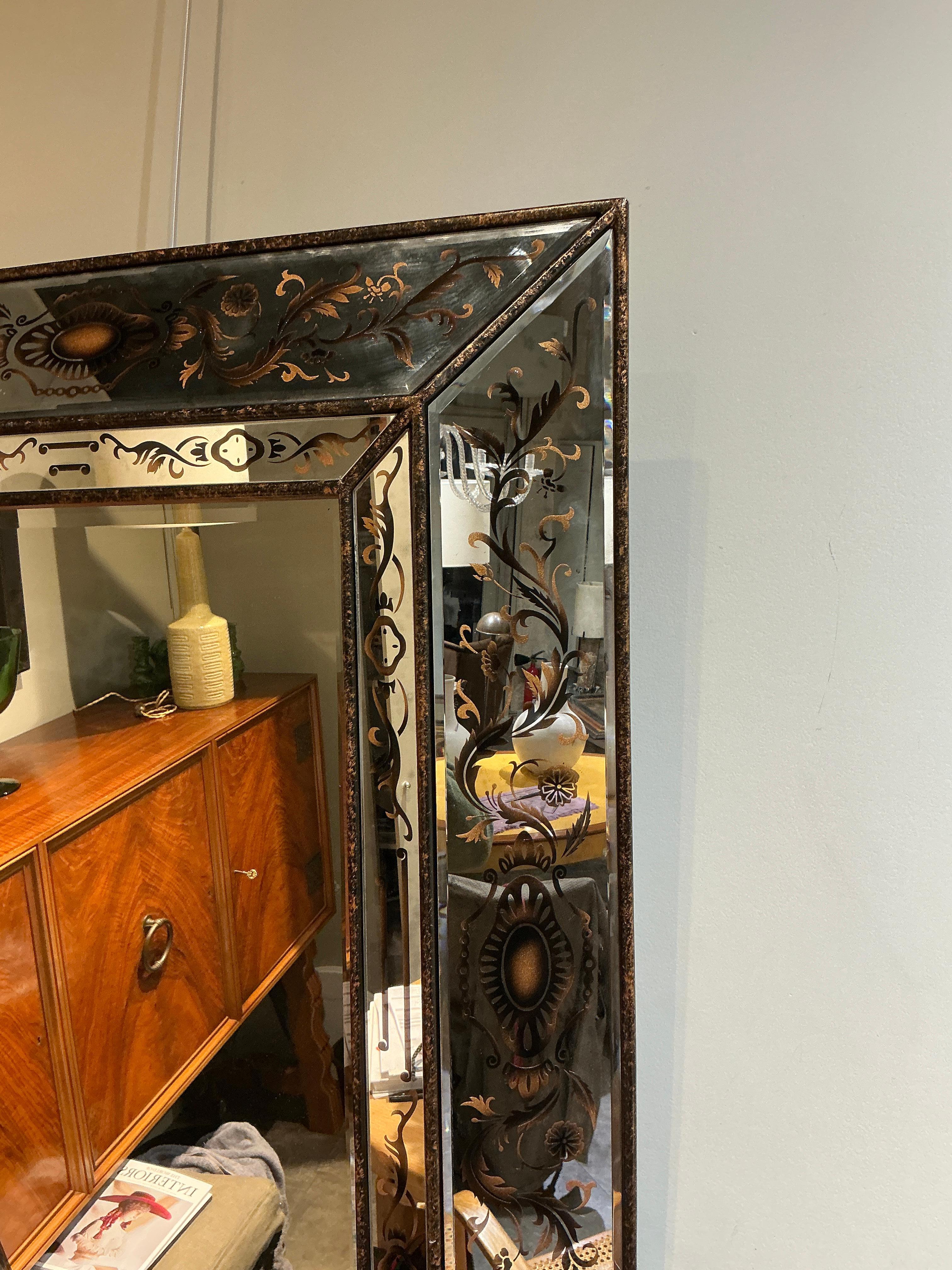 Specchio francese del 1950 circa In condizioni buone in vendita a PARIS, FR