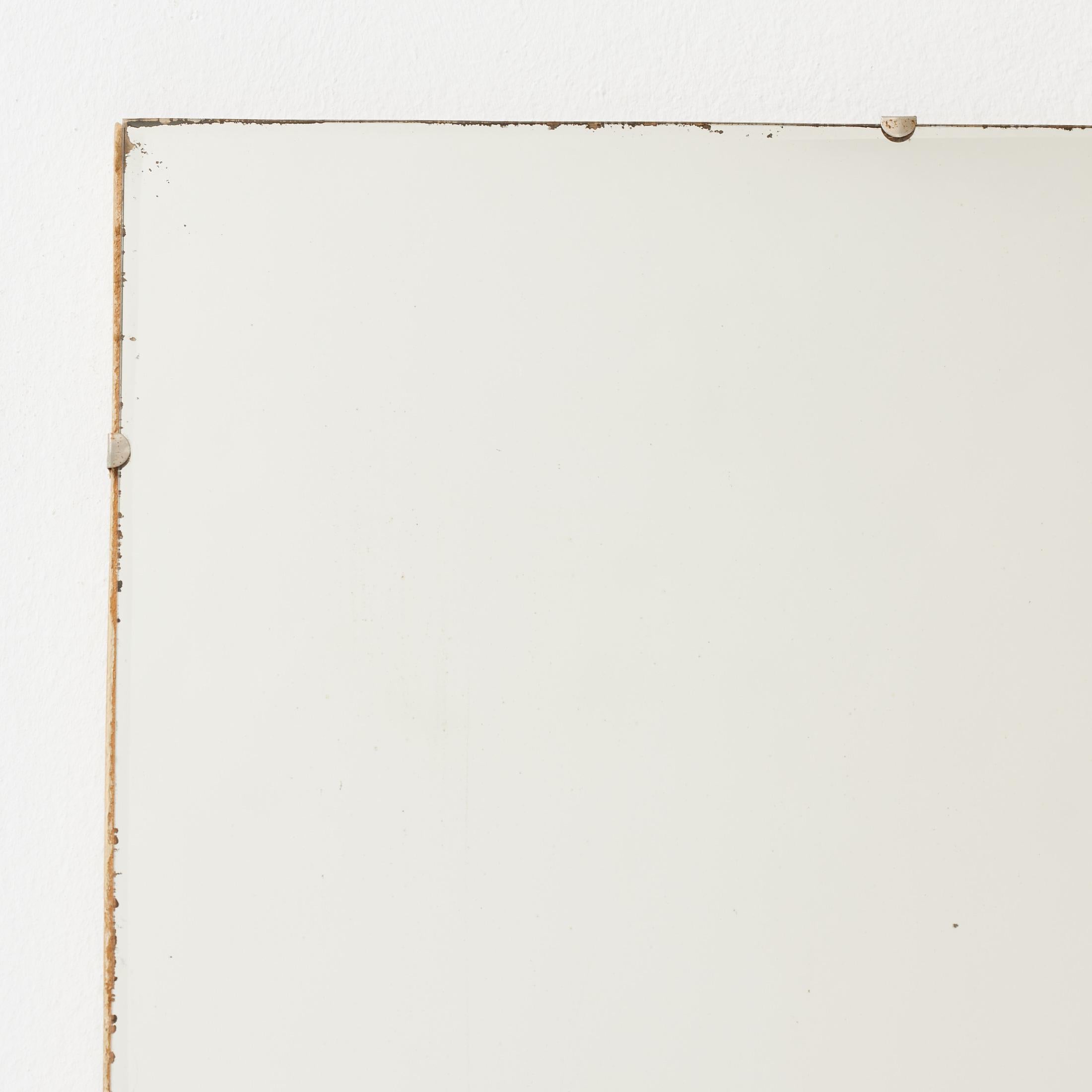 Mid-Century Modern French Mirror from the Early 20th Century – Circa 1940 For Sale