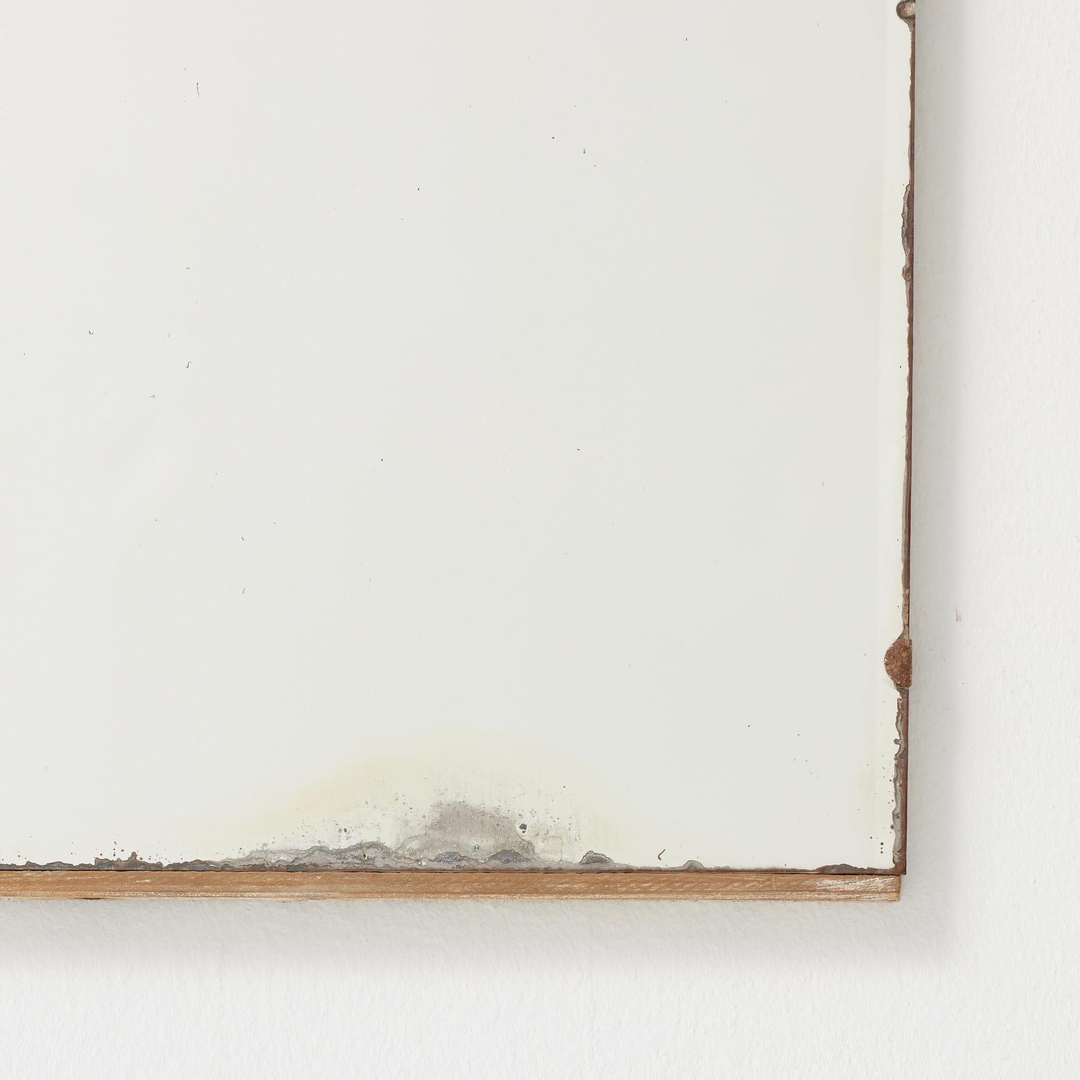 Mid-Century Modern French Mirror from the Early 20th Century – Circa 1940 For Sale
