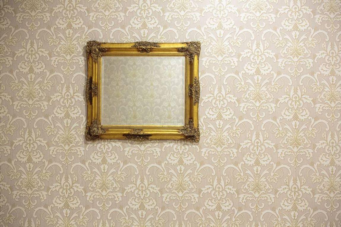 Early 20th Century French Mirror in a Double Frame, circa 1900