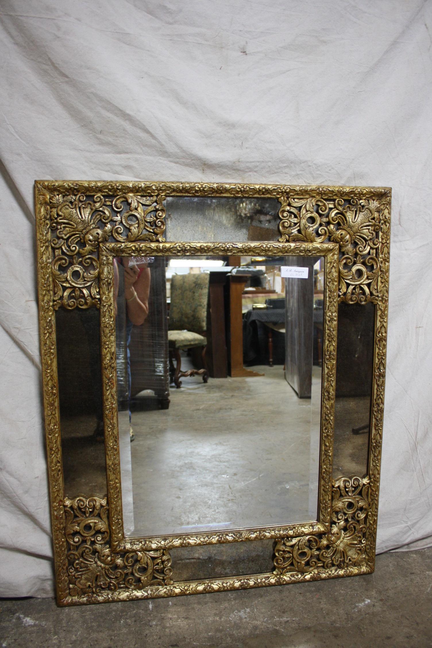 French mirror, Louis XIV style.