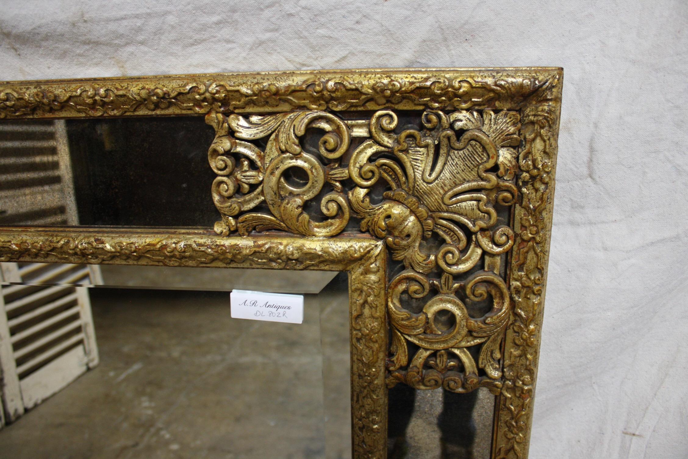 20th Century French Mirror, Louis XIV Style For Sale