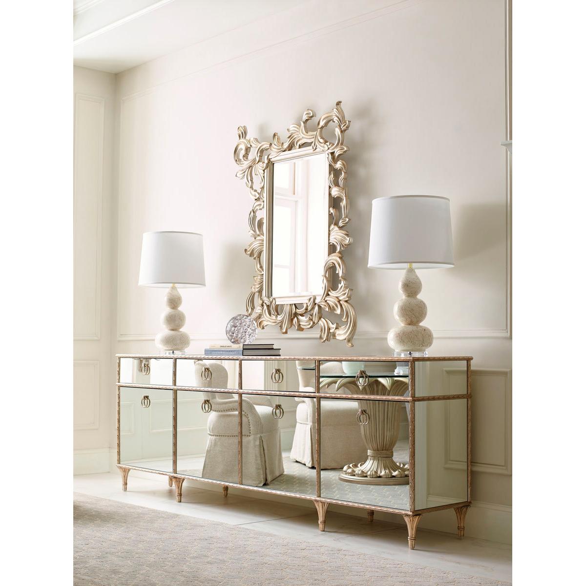 French Mirrored Credenza In New Condition For Sale In Westwood, NJ