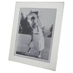 French Mirrored Glass Picture Frame, circa 1940