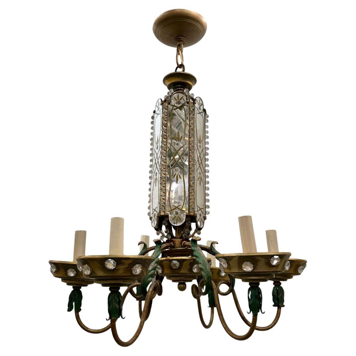 What is a tole chandelier?