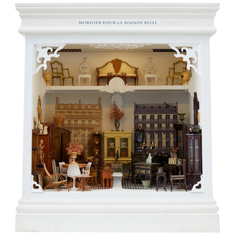 French Mobilier Maison Miniature Dollhouse by Tom Roberts