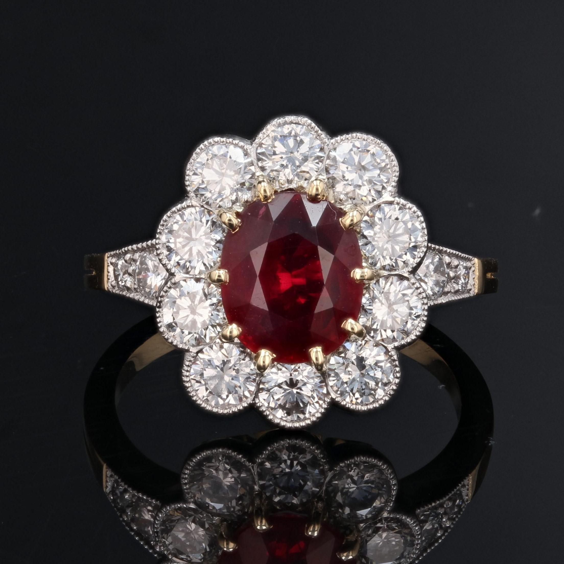 modern cluster ring