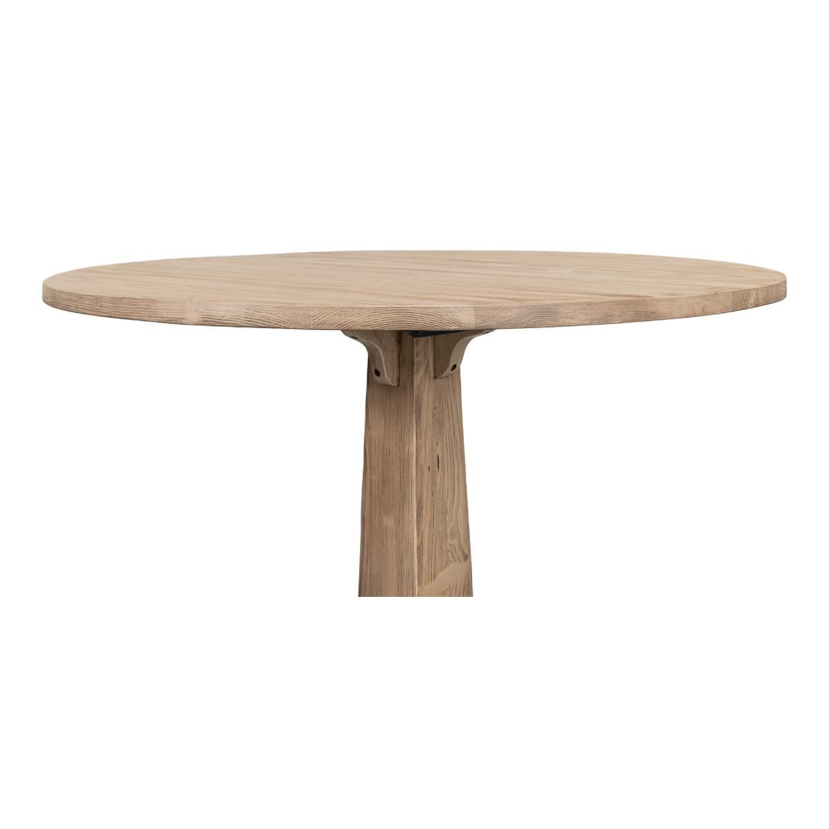 Asian French Modern Bistro Table For Sale