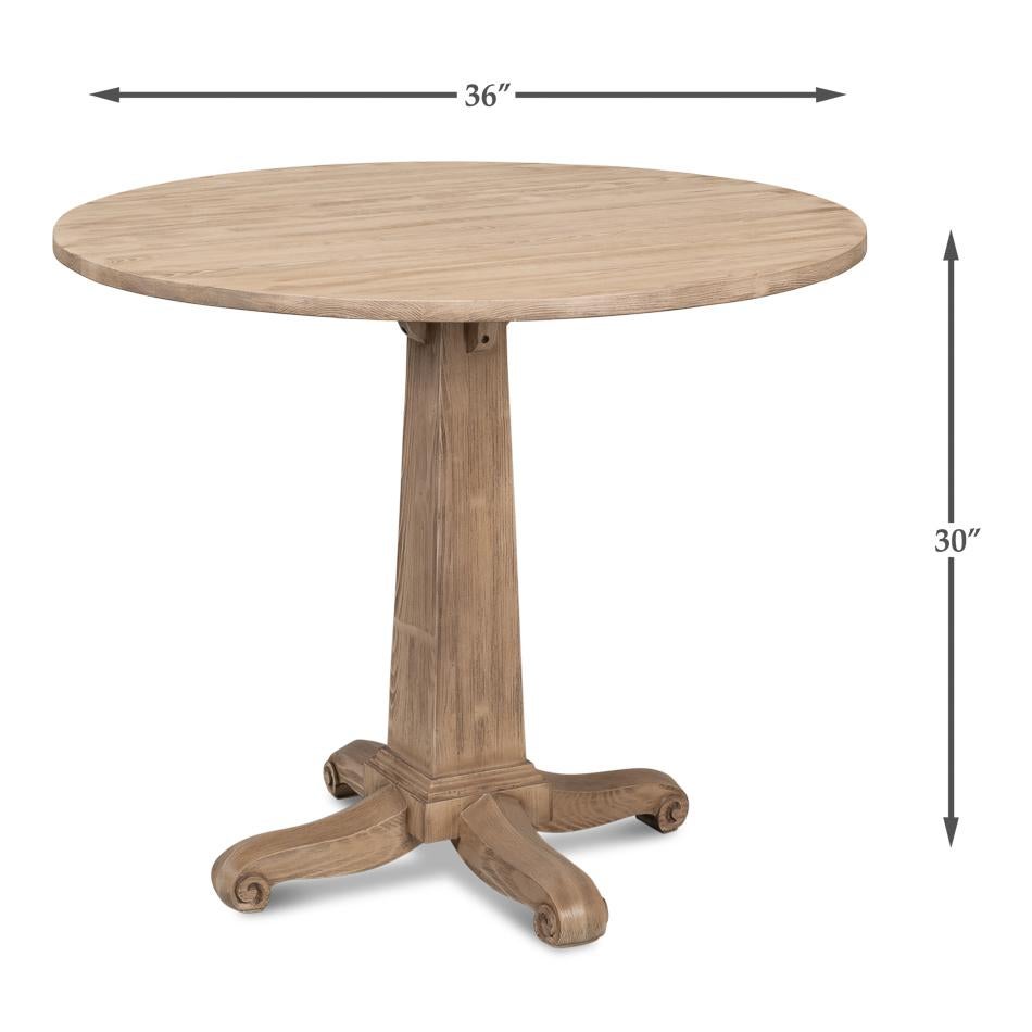 Contemporary French Modern Bistro Table For Sale
