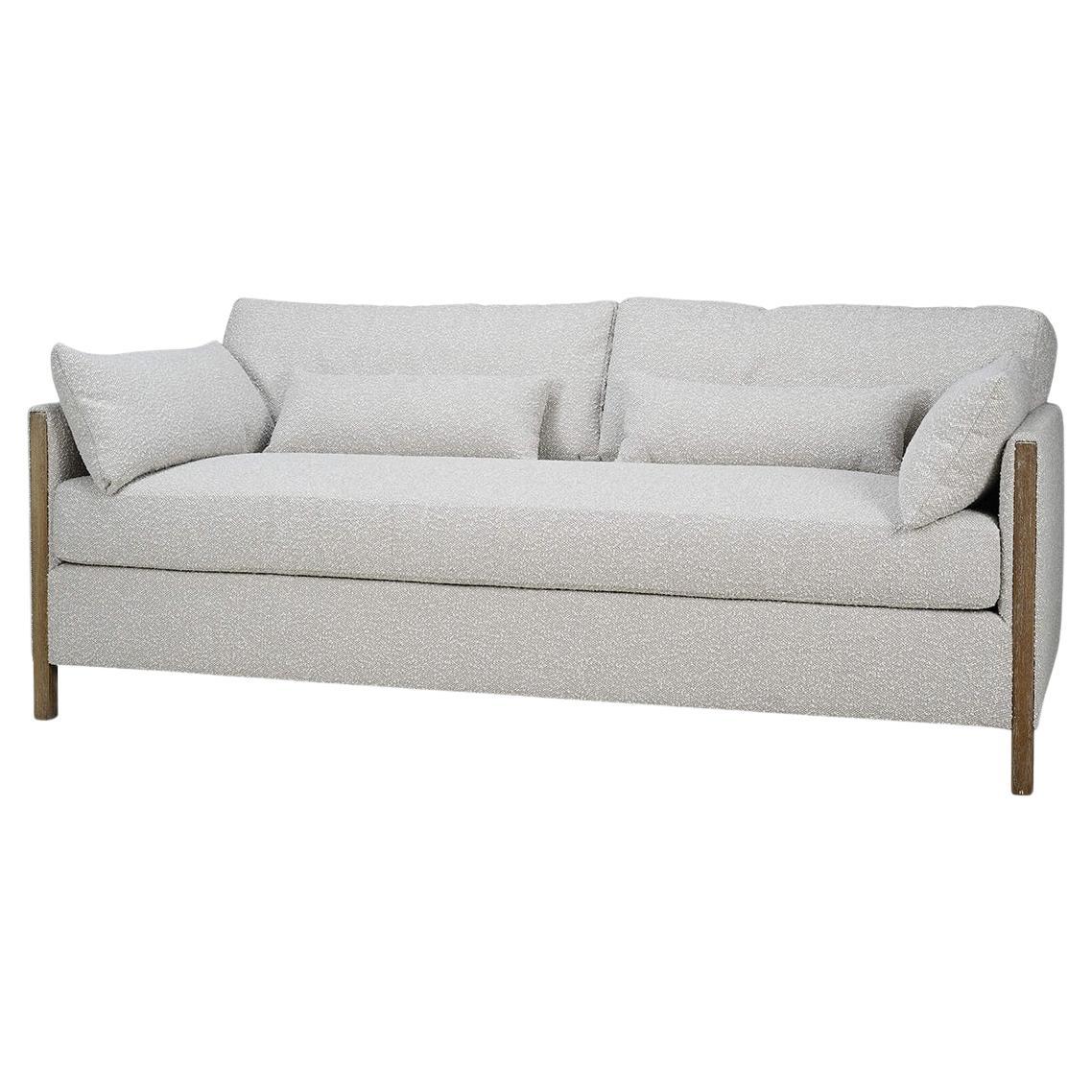 French Modern Boucle Sofa