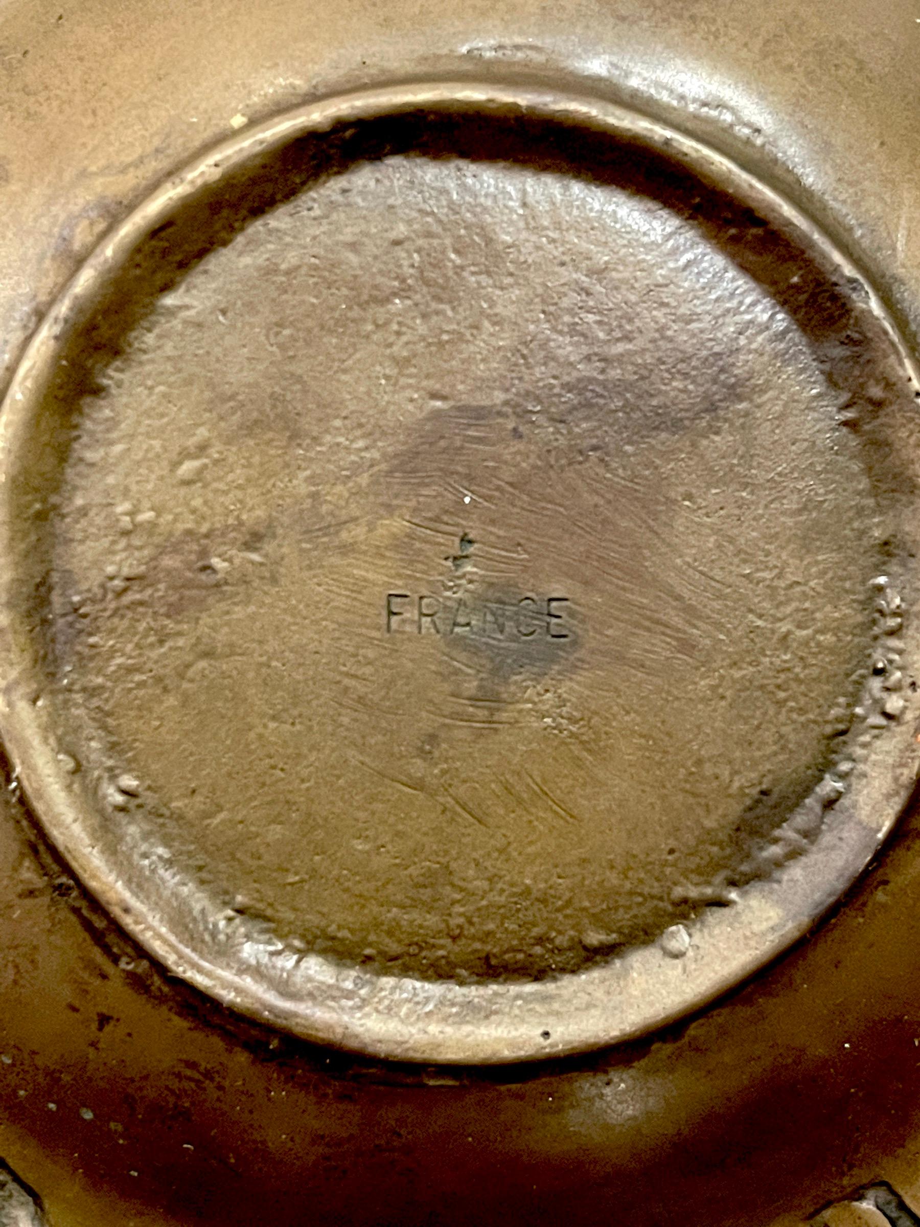 Moulage Vide-Poche moderne française en bronze, nus féminins dansant en vente