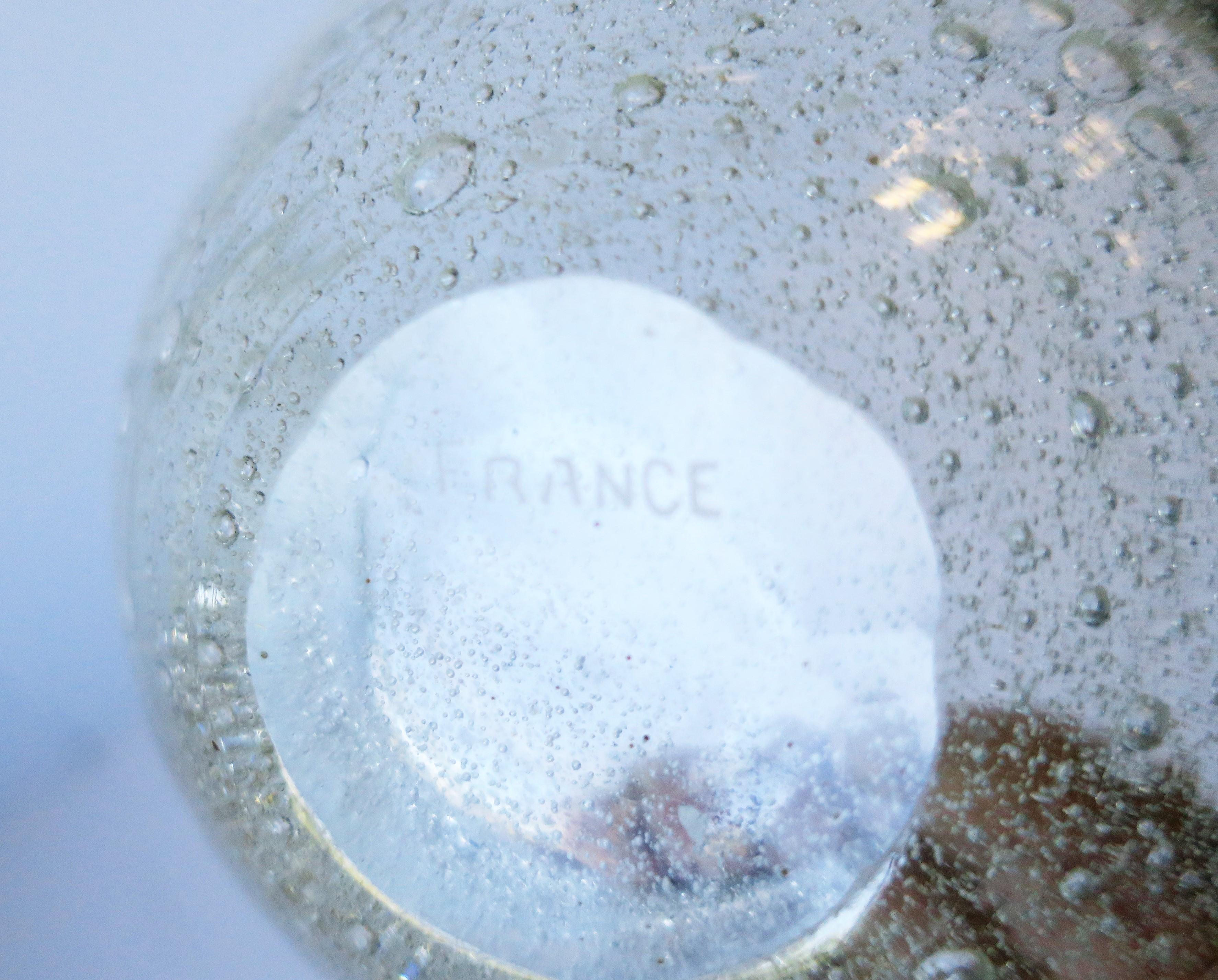 French Modern Art Glass Bowl 1