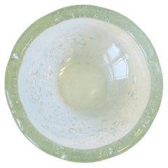 French Modern Art Glass Bowl