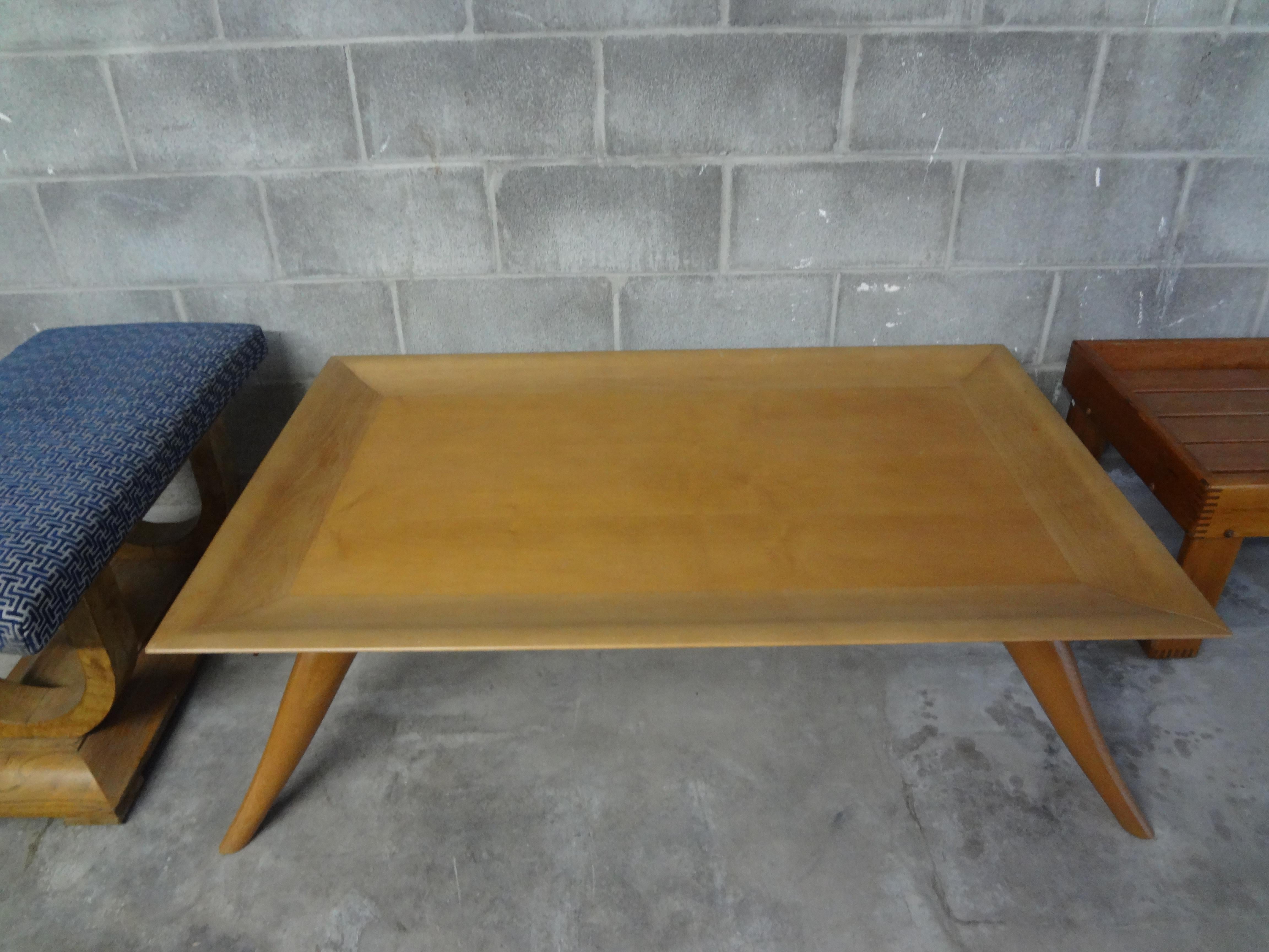 Mid-Century Modern French Modern Coffee Table By Roche Bobois For Sale