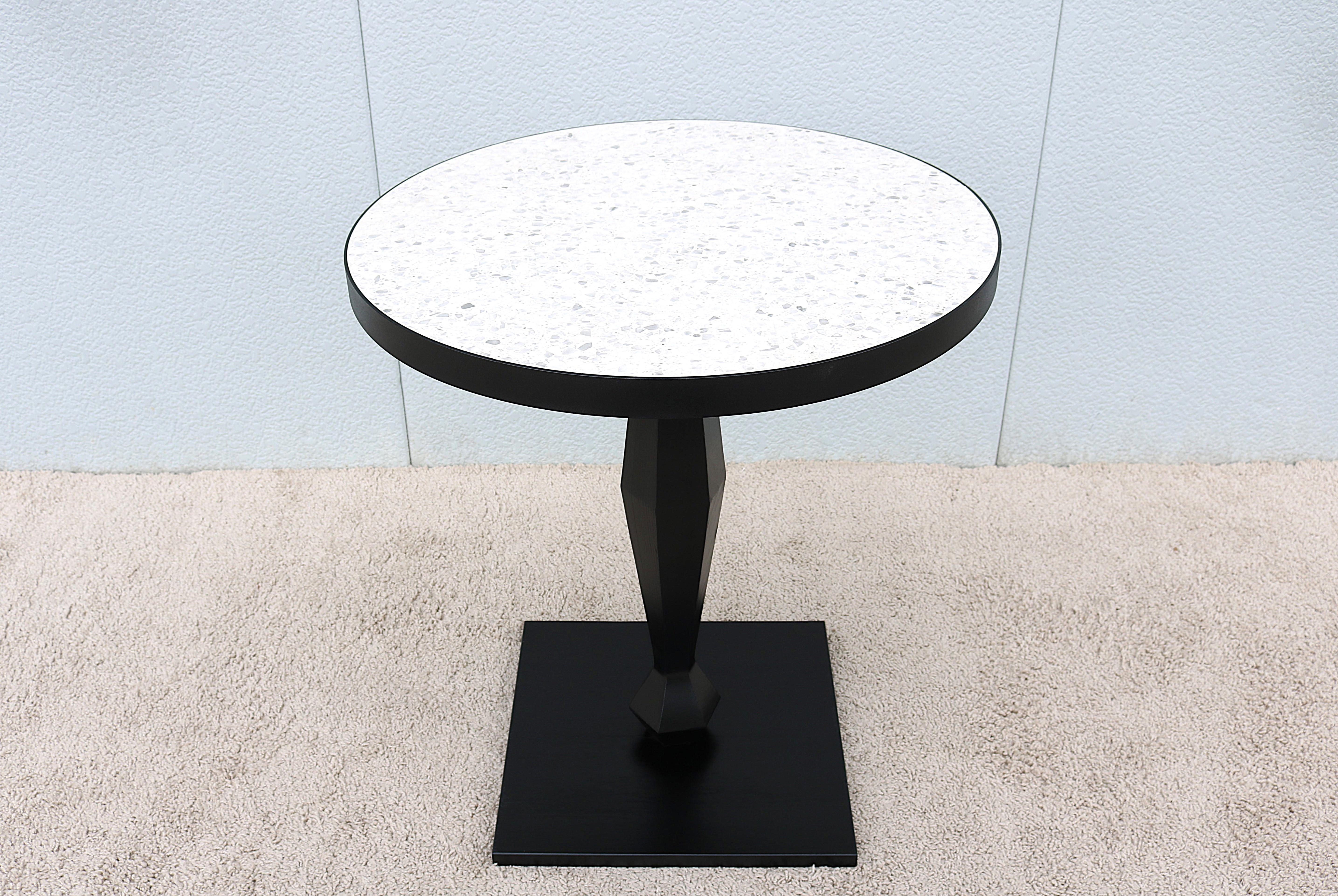 Mid-Century Modern Table de salle à manger ou table de conférence moderne française Hamilton Conte 28