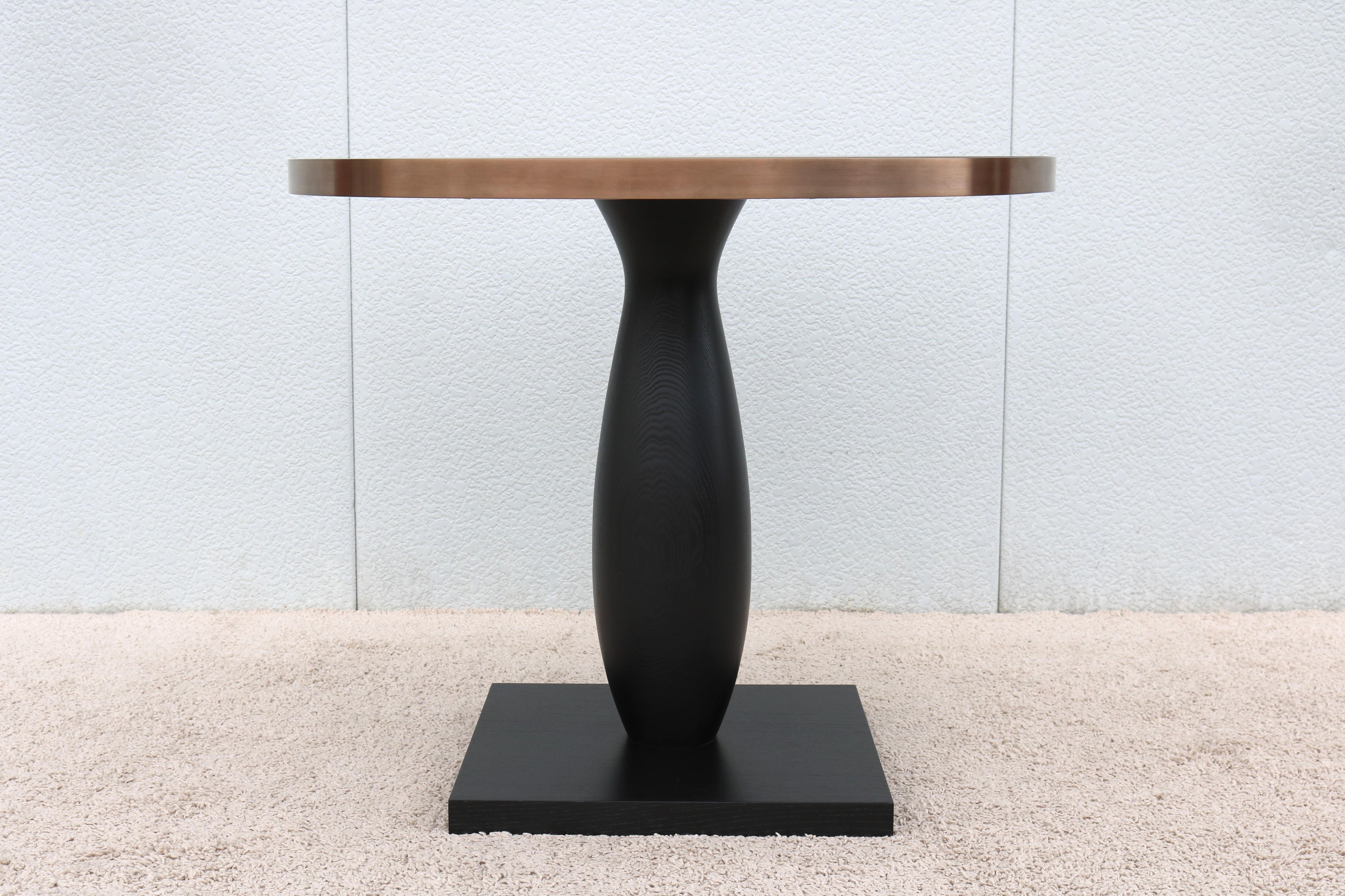 Brossé Table de salle à manger moderne française Hamilton Conte 36