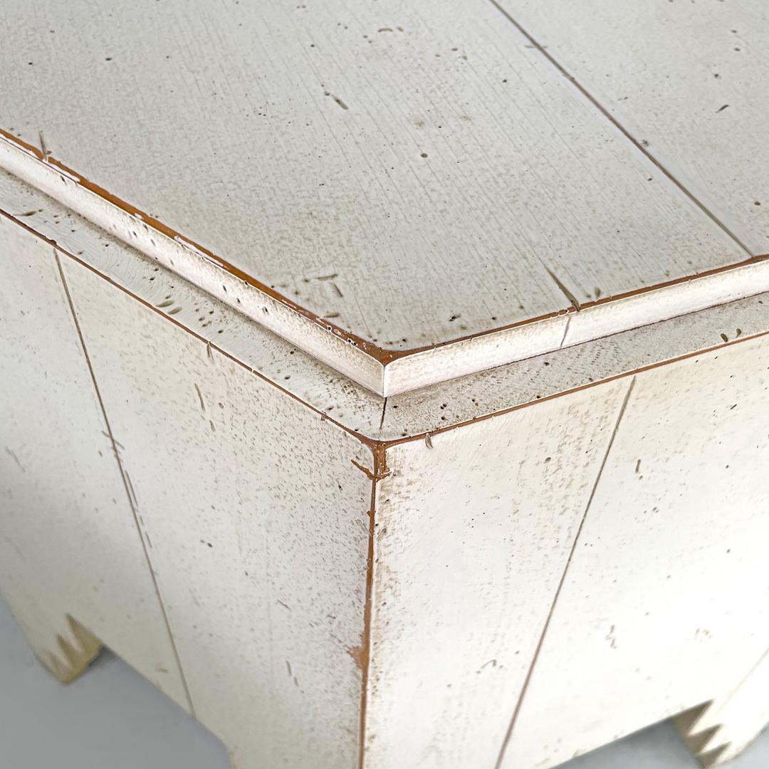 Tables basses hexagonales modernes en bois blanc de Roche Bobois, années 1980 en vente 6